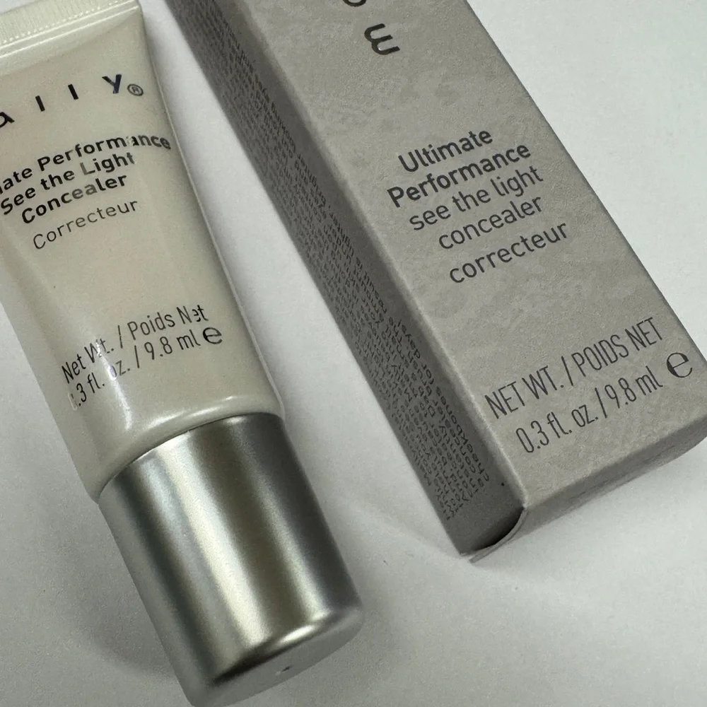 NIB Mally Ultimate Performance See The Light Concealer Pre-Baked Cream Makeup